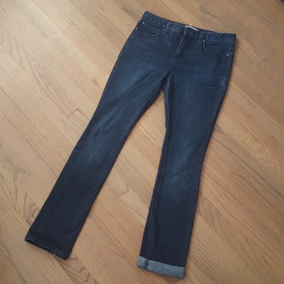 Free People Denim - Free People High Rise Straight Leg Jeans